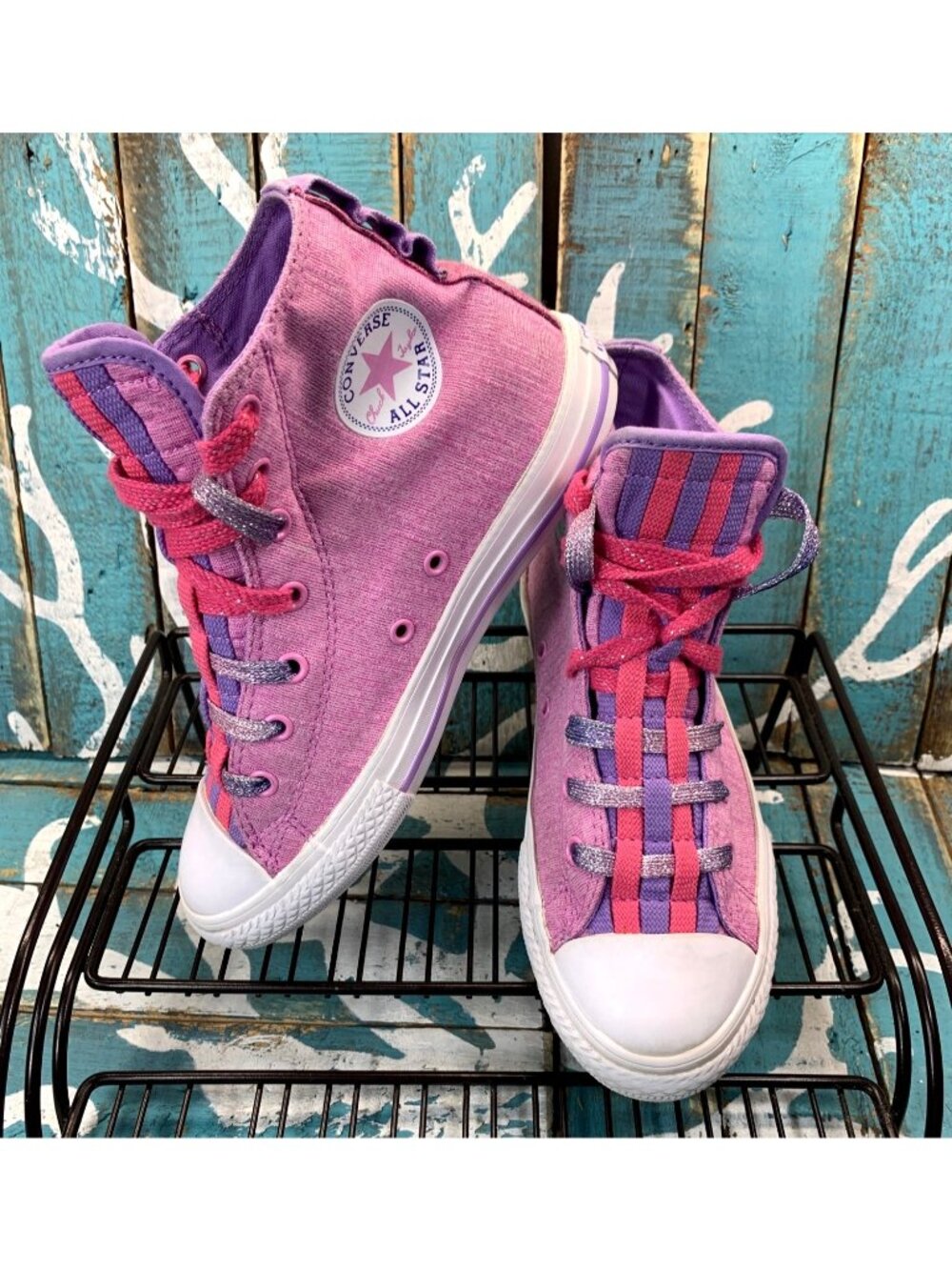 Converse Junior CTAS Loopholes (654238C) Sneakers Shoes Icy Pink Size US 3